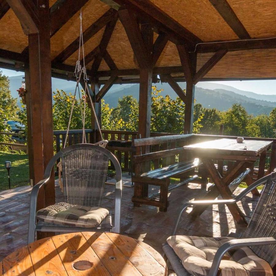 Brvnara Na Bregu Villa Bajina Basta Eksteriør bilde