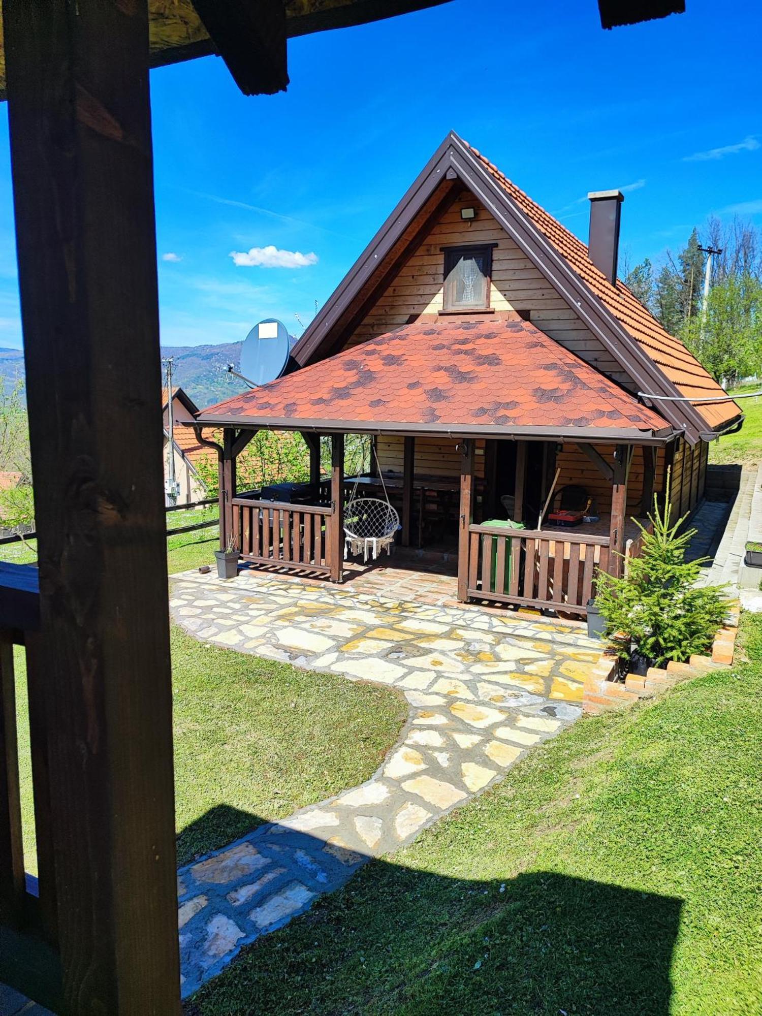 Brvnara Na Bregu Villa Bajina Basta Eksteriør bilde